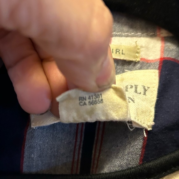 Denim & Supply Ralph Lauren Button Shirt cowgirl girls RL Plaid western snap - Picture 10 of 11